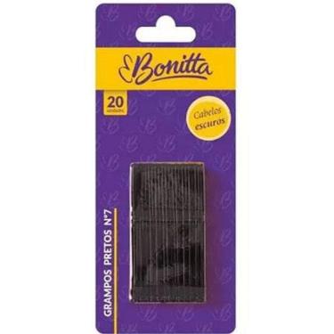Imagem de Grampos Pretos N7 Bonitta com 20 Unid, 638BT