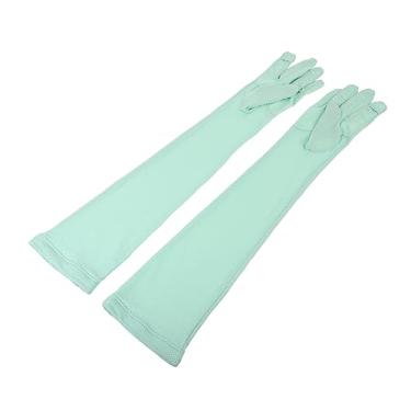 Imagem de SUPVOX 3 Pares mangas de seda de gelo luvas mangas para mulheres protetoe solar proteção solar mangas para cobrir os braços para as mulheres capas de manga para mulheres de alongar