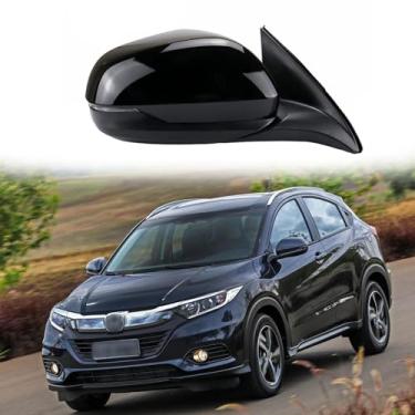 Imagem de Conjunto de espelho lateral do passageiro adequado para HONDA Vezel HRV XRV Acessórios de espelho retrovisor de porta lateral 2014 2015 2016 2017 (8 fios)