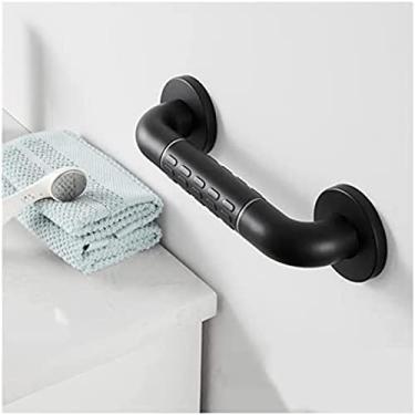 Imagem de Barra de apoio para banheiro, antiderrapante, nylon, aço inoxidável, corrimão para banheira com círculos luminosos, trilhos de segurança para chuveiro, alça de vaso sanitário para idosos, de