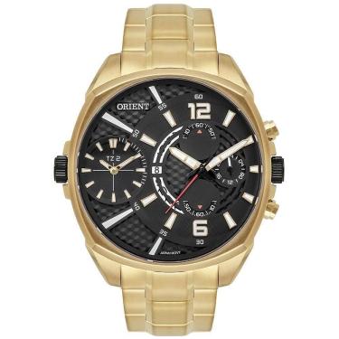 Imagem de Relógio orient xl masculino cronógrafo mgsst004 dourado
