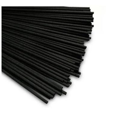 Imagem de Varetas Difusor Em Fibra De Algodão 4mm X 25cm Preta 20 varetas