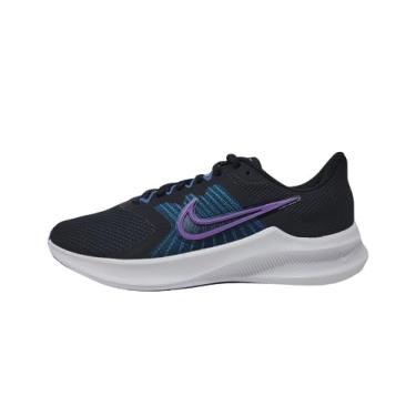 Imagem de Nike Tênis de basquete masculino KD Trey 5 IX, Preto/Dark Iris lavado azul-petróleo, 37