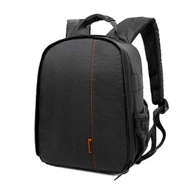 Imagem de Mochila para câmera Cicilin à prova d'água, capa compacta para câmera DSLR/SLR, Acolchoado, Orange liner, One_Size