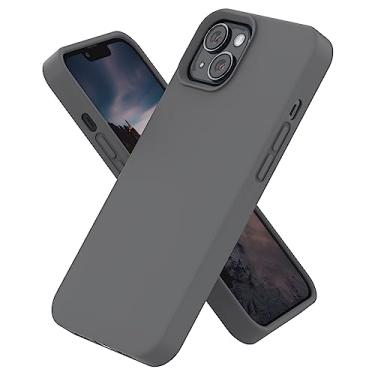 Imagem de SOH Mingying Capas de silicone para iPhone 13 Series, incluindo iPhone 13 Mini (5,4 polegadas), iPhone 13 (6,1 polegadas), iPhone 13 Pro (6,1 polegadas) e iPhone 13 Pro max (6,7 polegadas) (cinza,