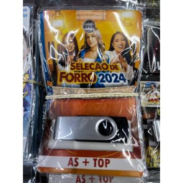 Imagem de pen drive com musicas gravadas diversas pendrive gravado generos SELEÇÃO DE FORRÓ