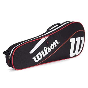 Imagem de Wilson Saco triplo Advantage III - Preto/Vermelho