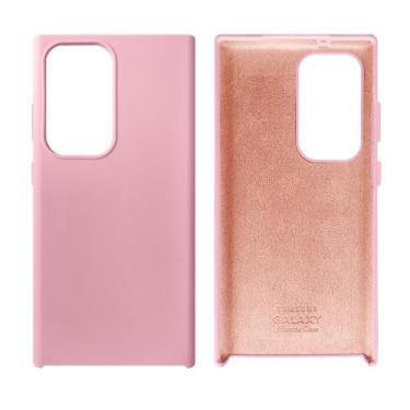 Imagem de Capinha Compatível com Galaxy S23 Ultra Silicone Aveludado - Geral, Ro