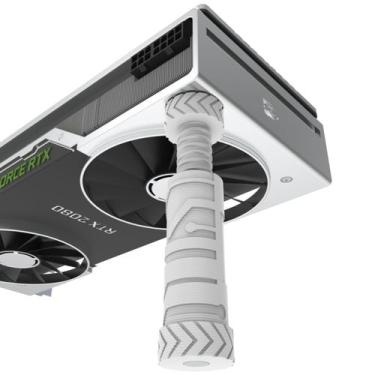 Imagem de Suporte Vertical De Placa De Vídeo de 8cm a 12cm - ARTBOX3D, Branco