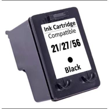 Imagem de Cartucho de tinta compatível 21 27 56 preto universal d1320 - MICROJET