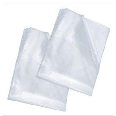 Imagem de Saco Plástico Cristal Transparente 1Kg Polietileno, 30x40