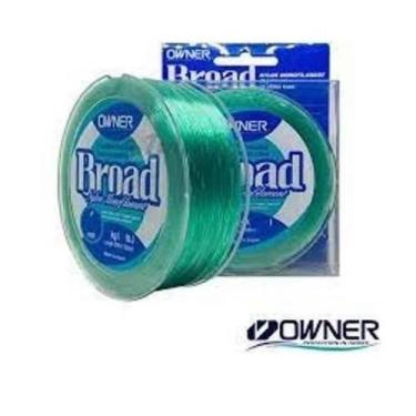 Imagem de Linha Monofilamento Broad Owner Nylon 300m 0,26mm Verde