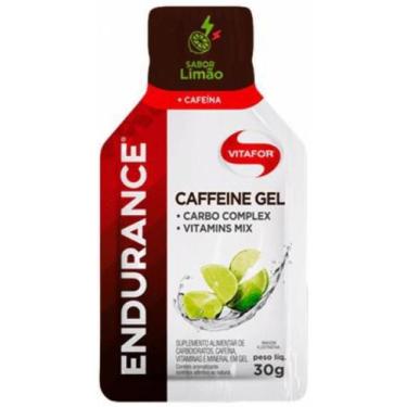 Imagem de Endurance Caffeine Carboidrato Em Gel Limão Vitafor 30G
