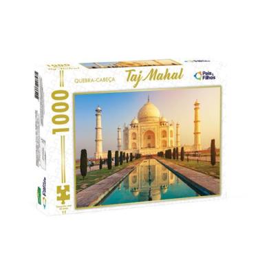 Imagem de Quebra Cabeça 1000 Peças Brinquedo Memoria Taj Mahal - Pais & Filhos