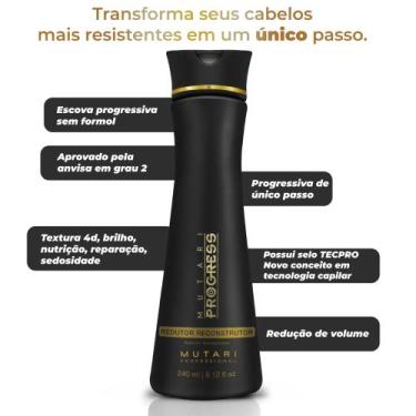 Imagem de Mutari Progress 240ML Progressiva Profissional Alta Performance Sem Fo