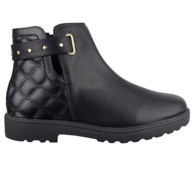 Imagem de Bota Coturno Cano Curto Tratorada Modare 7077.101 Cor:Preto;Tamanho:34