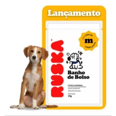 Imagem de Kit Banho a Seco de Bolso para Cães e Gatos RUSKA - RUSKA / PETCLEAN, 