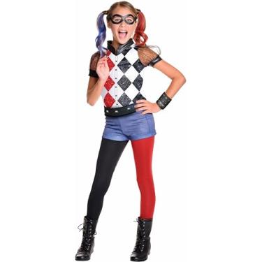 Imagem de Rubie's DC Superhero Girl's Harley Quinn Costume, Medium