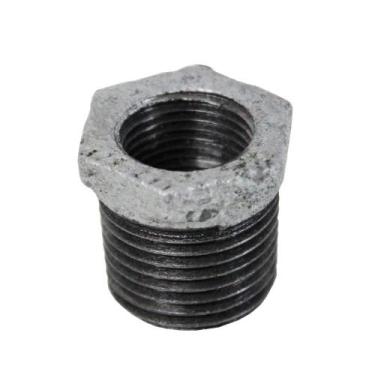 Imagem de Bucha de Redução Galvanizada 1/2" x 3/8" BSP - Proposto