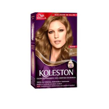 Imagem de Tinta de Cabelo Koleston Louro Cinza Médio 71, Louro Cinza Médio