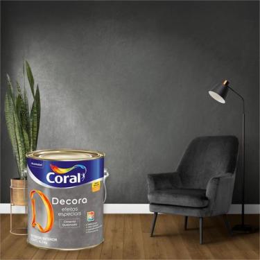 Imagem de Decora Efeitos Especiais Cimento Queimado Coral 4,1kg, CInza