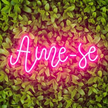 Imagem de Painel Led Neon Ame-se Festa Decoração Influencer Digital - ArtStudio 