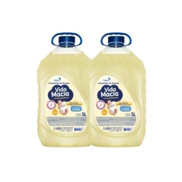 Imagem de Kit 2 Amaciante Vida Macia Glicerina & Camomila 5l Proteção - Casa Km