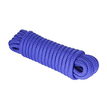Imagem de Extreme Max 3008.0271 Azul 1/4" x 100' 16-Strand Diamante trança Utilitário corda