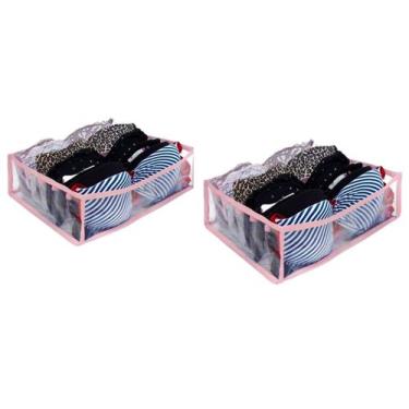 Imagem de 2 Colmeia Organizadora De Sutiã Rasteirinhas Camisetas Multiuso 6 Divi