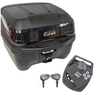 Imagem de Bau Bauleto Givi Monolock T33ntbr Traffic 3 Novo Preto