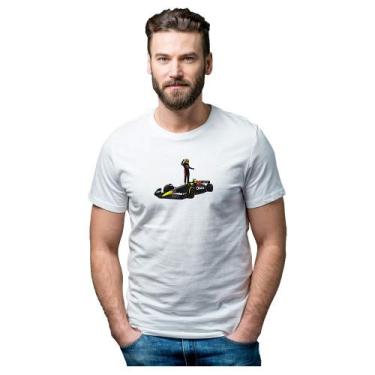 Imagem de Camiseta Max Verstappen Fórmula 1 - NovoManto, Branco, P