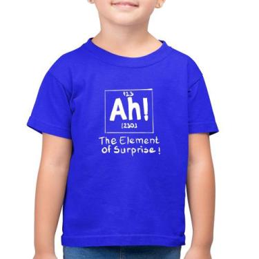 Imagem de Camiseta Algodão Infantil AH The element of surprise - Foca na Moda, A