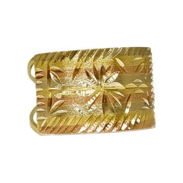 Imagem de Anel Em Ouro 18k 750 Chapa 9 Cores Reto, 16