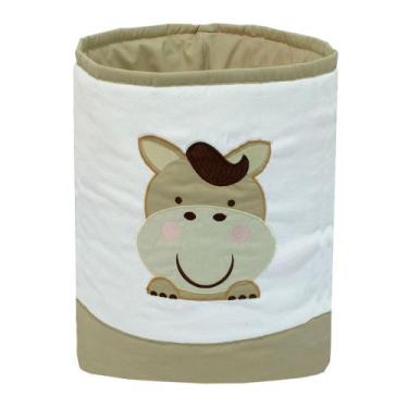 Imagem de Cesto Organizador Para Brinquedos  - Bebê & Enxoval, Cavalo