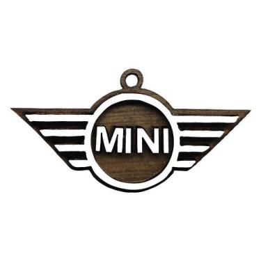 Imagem de Pacote 50 Chaveiros 3d Marca Mini 4cm Mdf Madeira Decorada - ATACADÃO 