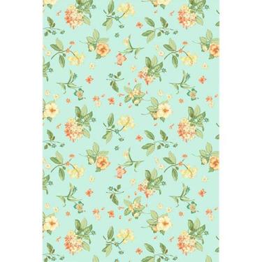 Imagem de Tecido Estampado de Sarja - Home Decor Digital - Estampas com Lirio Ve