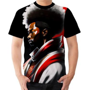 Imagem de Camiseta Camisa Ads Samurai Negro Japão Luta 4 - Fabriqueta, P