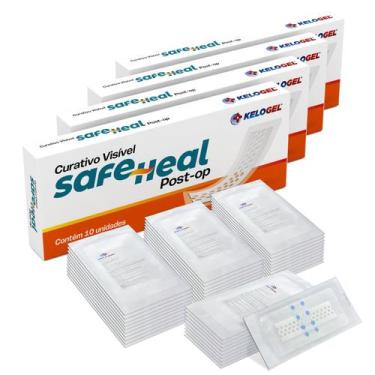 Imagem de CURATIVO VISÍVEL SAFE HEAL POST-OP 10x20 (5x15) 40UN KELOGEL, 10X20CM