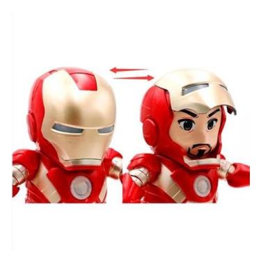Imagem de Brinquedo homem de ferro  dança e toca musicas e tem luz!!! - Toy King