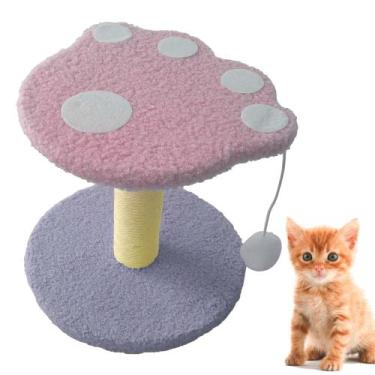 Imagem de Arranhador para Gatos Bola Brincadeira Arranhar Brincar Diversão Aconc