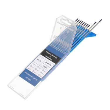 Imagem de HARFINGTON 10 eletrodos de tungstênio para soldagem TIG de 3/81.3 cm x 17.8 cm 1,8-2,2% ítrio para soldagem de aço inoxidável, fabricação de automóveis aeroespaciais de liga de magnésio de alumínio,