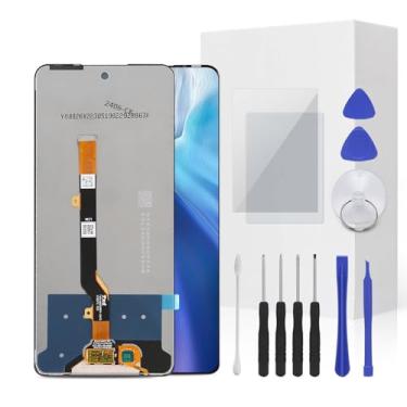 Imagem de JENCYFU Kit de substituição para tela BLU G84, tela LCD completa, digitalizador sensível ao toque, montagem completa com ferramenta de reparo para modelo BLU G84 G1050WW 6,8 polegadas