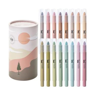 Imagem de Mr. Pen - Conjunto de marcadores de gel, pacote com 16, cores sortidas, marcadores bíblicos sem sangramento, marcadores de texto sem sangramento