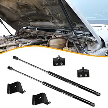 Imagem de RERPRO Kit De Assistência De Elevação De Suporte De Capô Compatível Com Jeep Wrangler Jk Unlimited 2007-2018, Acessórios De Porta 2/4, Amortecedores De Gás Rápidos, Molas, Hastes De Suporte, Substit