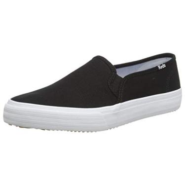 Imagem de Keds Tênis feminino Double Decker Slip on, Lona preta, 34