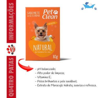 Imagem de Sabonete para cães e gatos de Glicerina banho com sensação refrescante