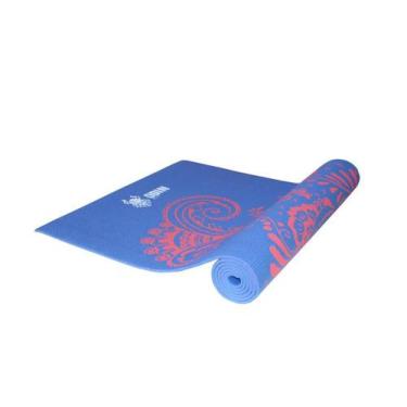 Imagem de Tapete para Yoga Estampado Colchonete Pilates PVC Odin Fit