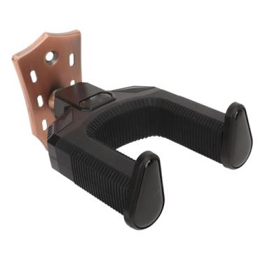 Imagem de Cabide de Montagem na Parede da Guitarra, Suporte de Pescoço da Guitarra Gancho Gancho de Guitarra Auto Bloqueio Titular Instrumento Musical Acessórios para Cabides únicos