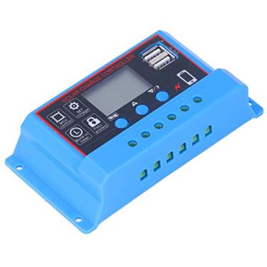Imagem de Controlador de Painel Solar LCD Display PWM Regulador de Carregamento Fotovoltaico 12V 24V10A Solar Controlerphotovoltaico Controlerlcd Solar Controllersolar Controlerpwm (10a)