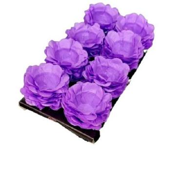 Imagem de Forminha Doces Flor Lilás Aniversário Casamento - 40 unid - Decorart